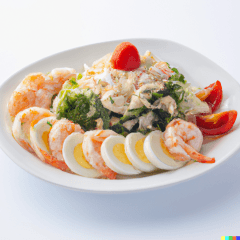 Shrimp Salad Platter