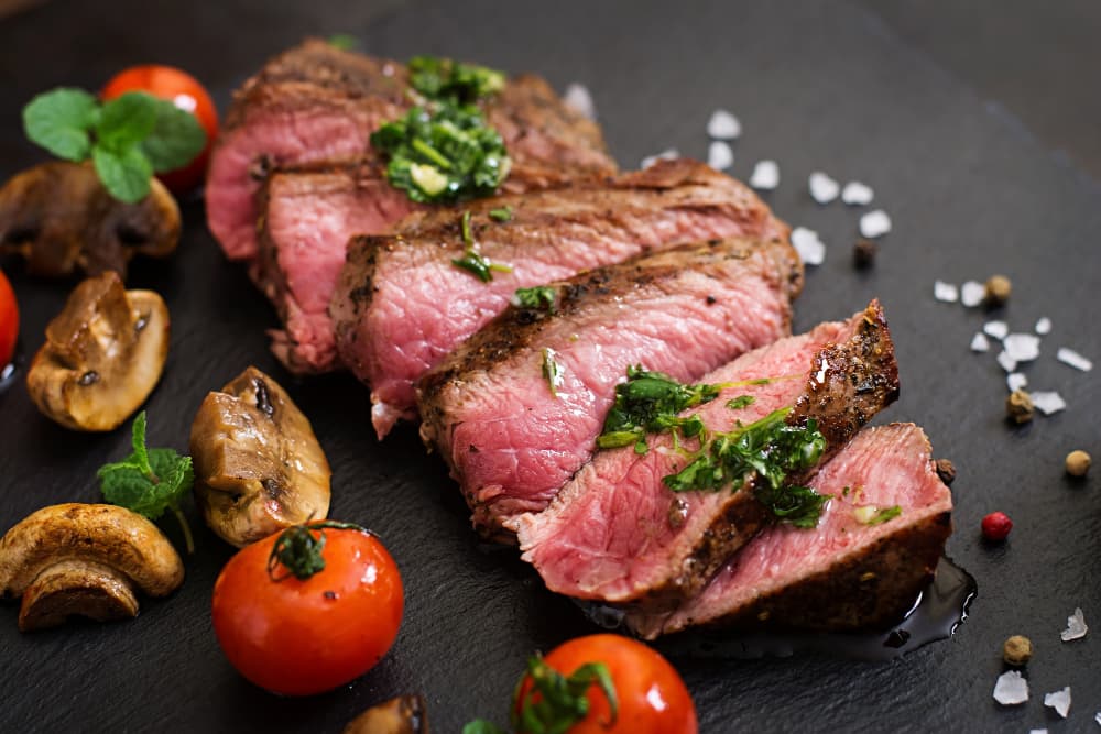 Chopped Steak Entree