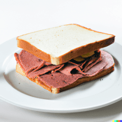 Pastrami Sandwich