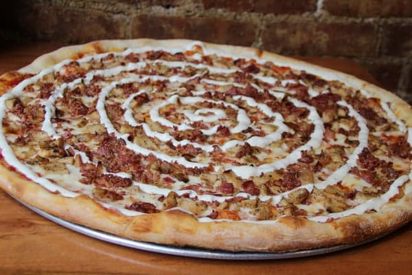 Chicken Bacon Ranch Pizza