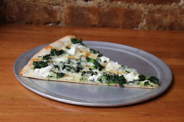 White Spinach Slice