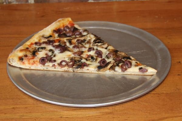 Mushroom & Black Olives Slice