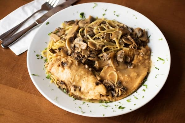 Chicken Marsala Entree