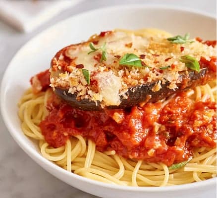 Eggplant Parmigiana Entree