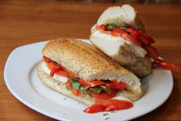 Fresh Mozzarella Hero