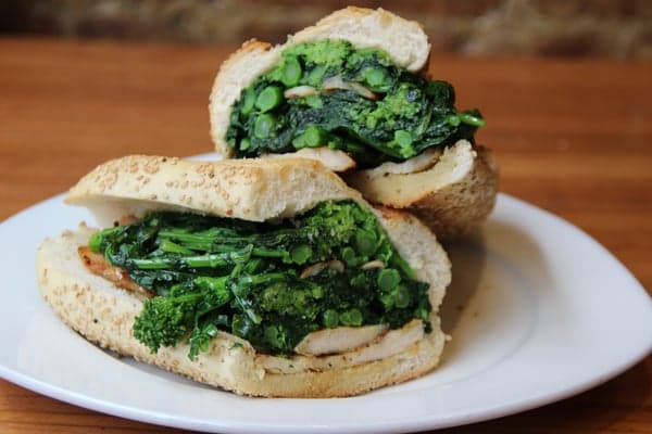 Broccoli Rabe Hero