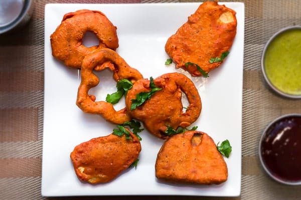 17. Bhajia Platter