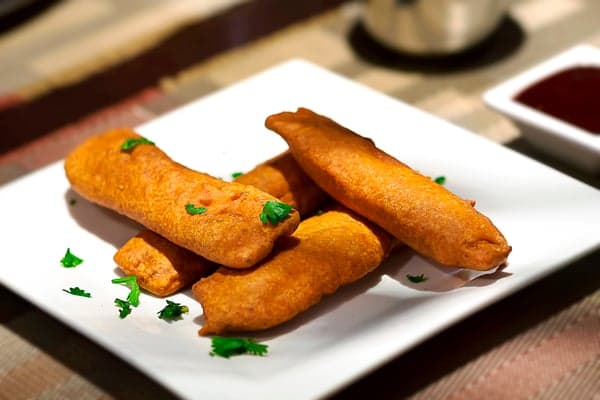 18. Plantain Bhajia