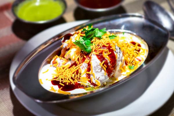 26. Samosa Chaat