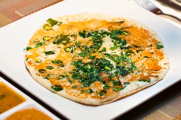 37. Onion & Pepper Utthappam