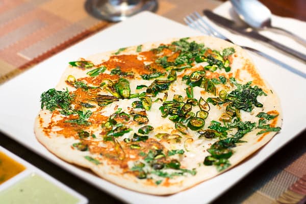 38. Pepper & Peas Utthappam