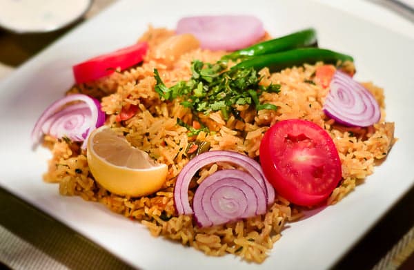 85. Mixed Vegetable Biryani