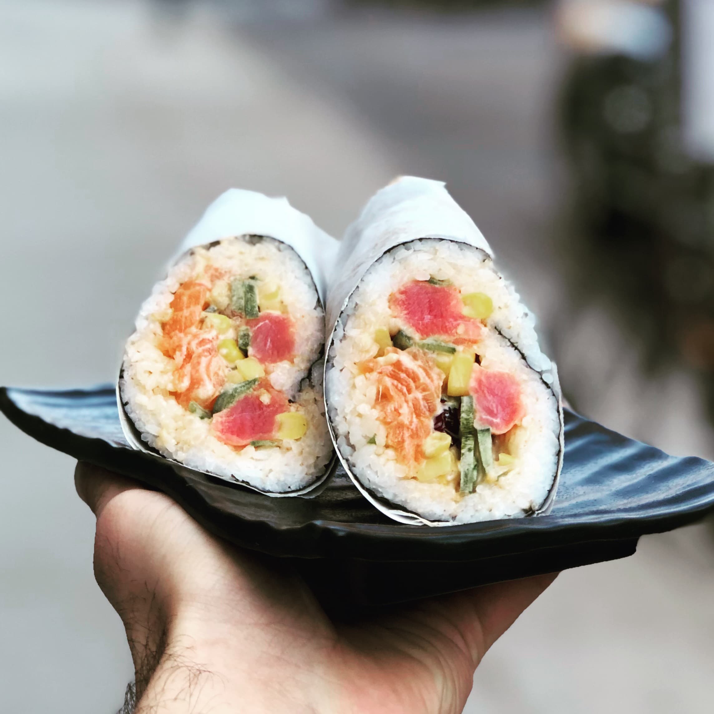 2 Protein Poké Burrito
