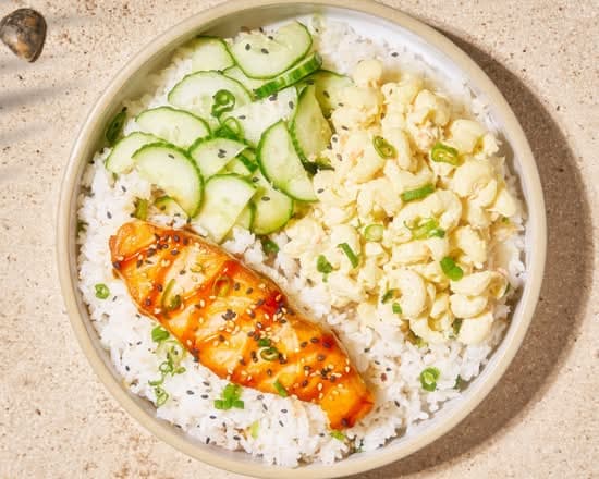 Glazed Salmon Bowl