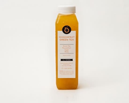 Passionfruit Iced Green Tea
