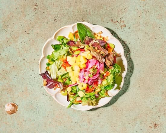 Mango Sesame Crunch Salad