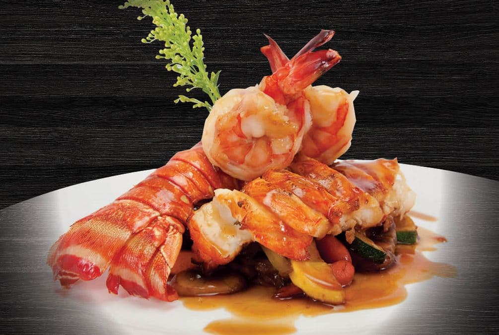 Lobster Tail & Prawn Platter