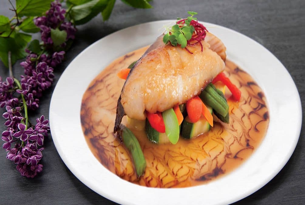 Yuzu Miso Cod Entrée