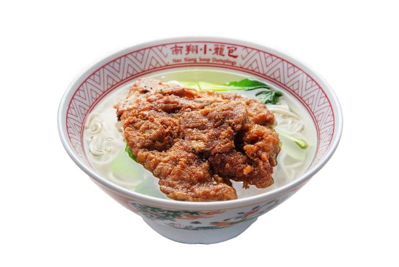 Pork Chop Noodle Soup