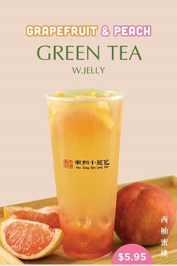 Grapfruit & Peach Green Tea w Jelly
