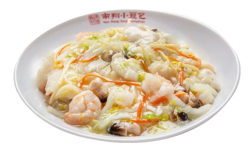 Pork, Shrp & FishFillet PanFr Crispy Ndl